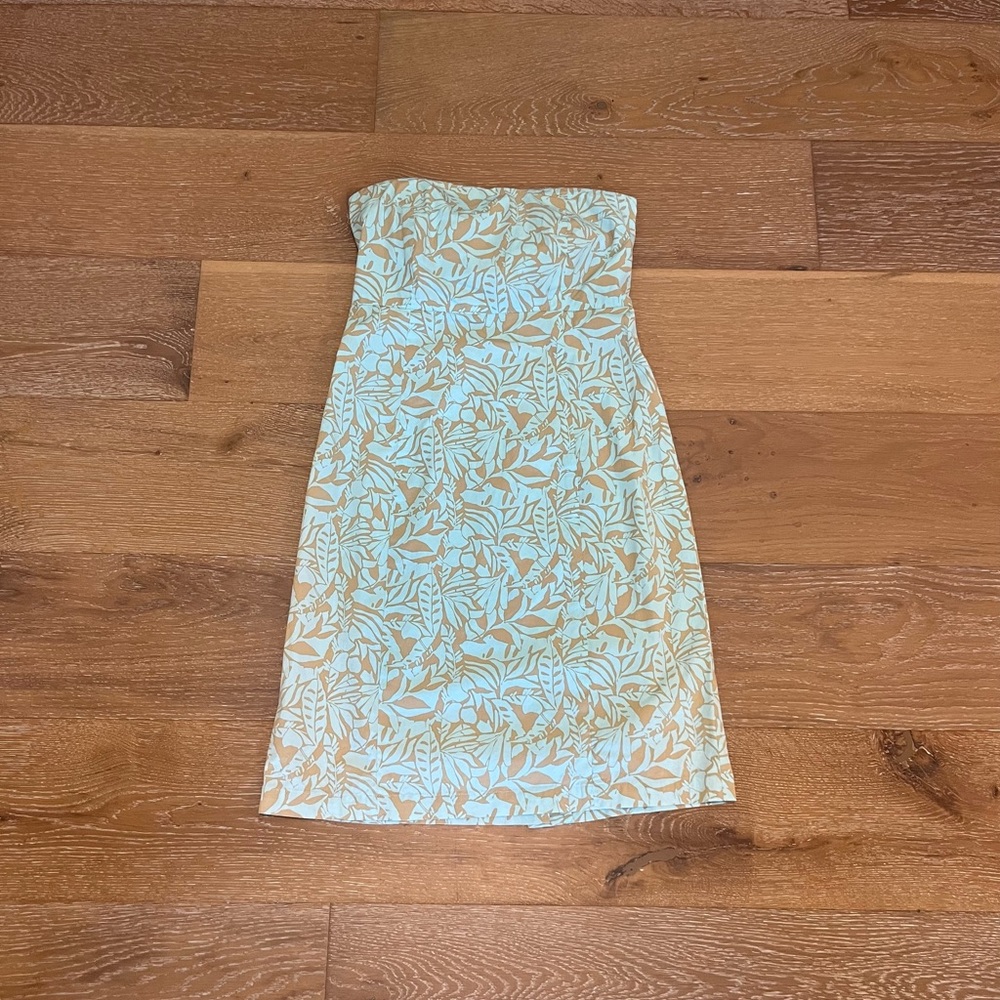 GAP Stretch Strapless Dress